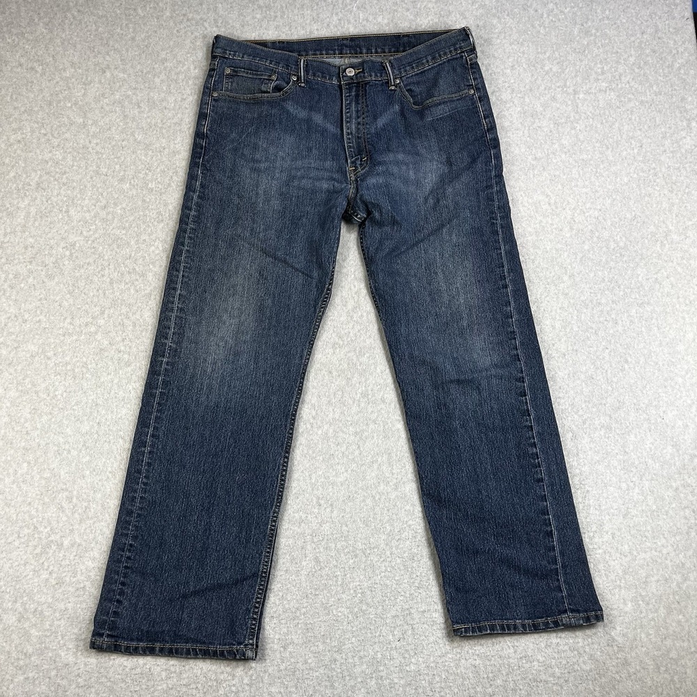 Levi's 505 Jeans Mens 38x32 (Fits 38x30) Straight Relaxed Pants Cotton